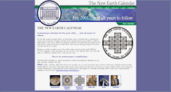 Desktop Screenshot of newearthcalendar.com